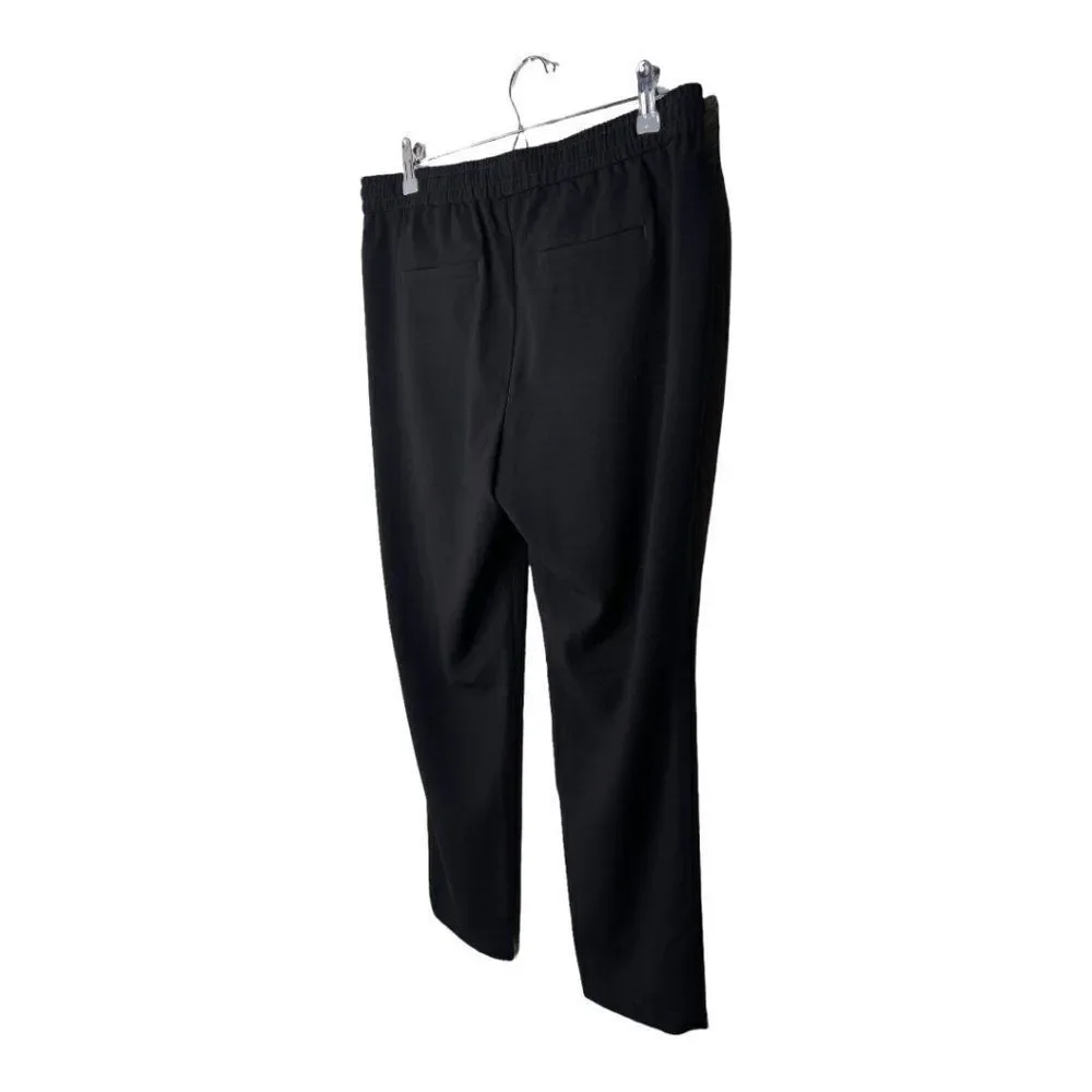 BANANA REPUBLIC Black Elastic Waist Trousers  - Picture 4 of 6